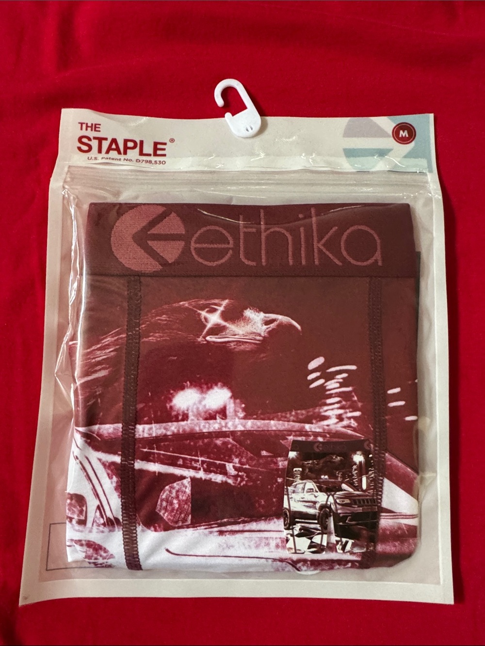 🛑NEW Ethika Staple Fit Hawk Boyz Print Boxers Size Medium